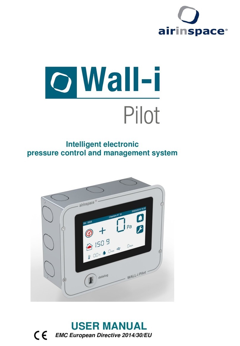 airinspace Wall-i Pilot User manual