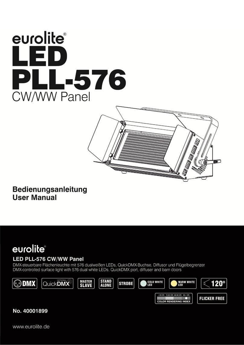 EuroLite LED PLL-576 User manual