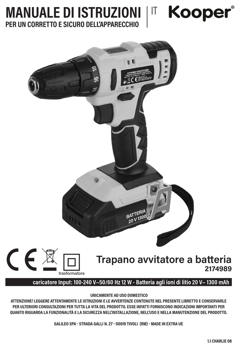 Kooper 2174989 User instructions