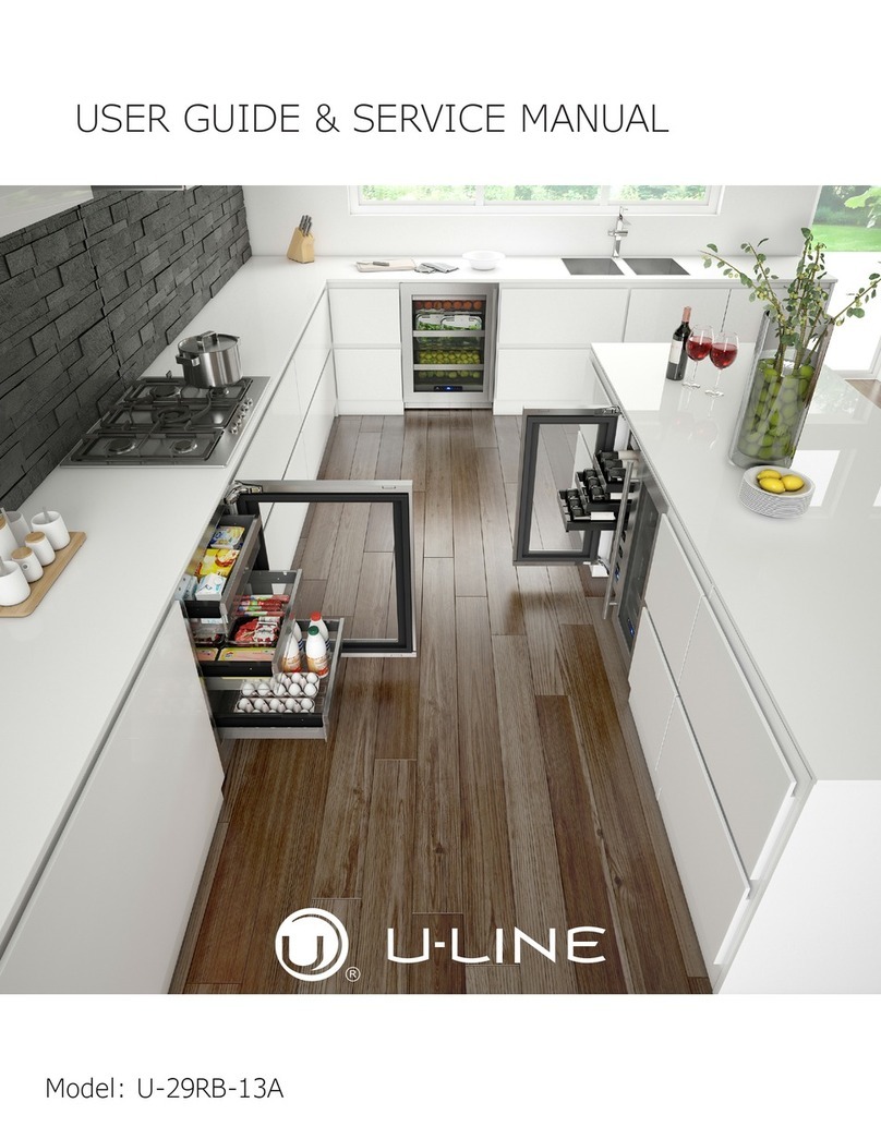 U-Line U-29RB-13A Installation manual U-Line U-29RB-13A Installation manual