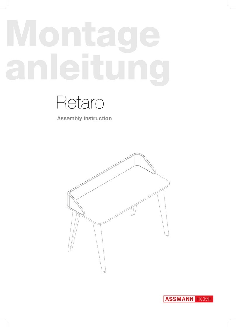 Assmann HOME Retaro Assembly instruction