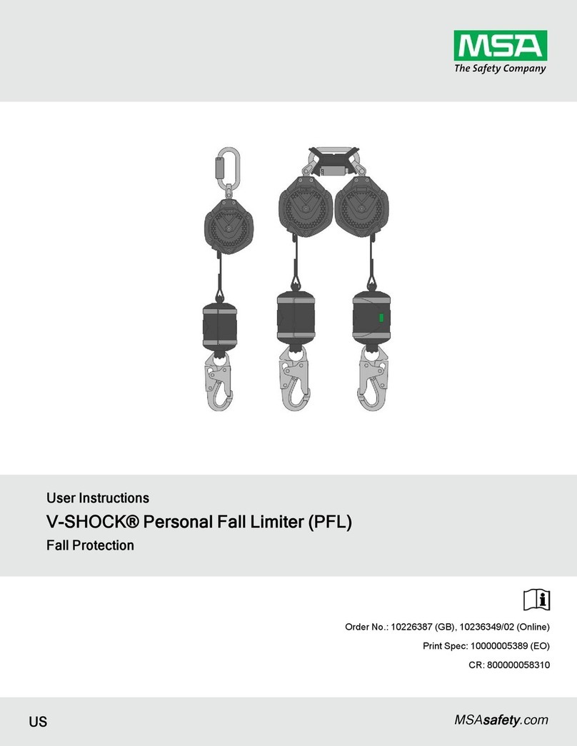 MSA V-SHOCK User manual