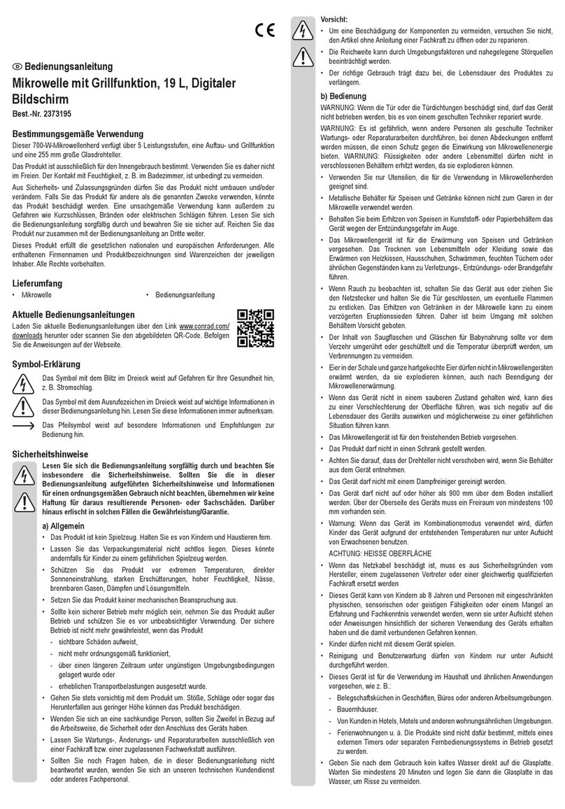 Conrad 2373195 operating instructions