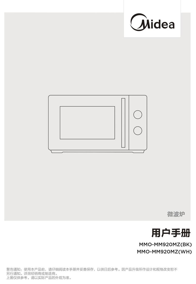 Midea MMO-MM920MZ BK User manual