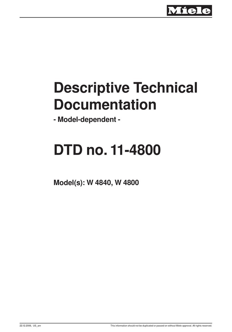 Miele W 4840 Guide
