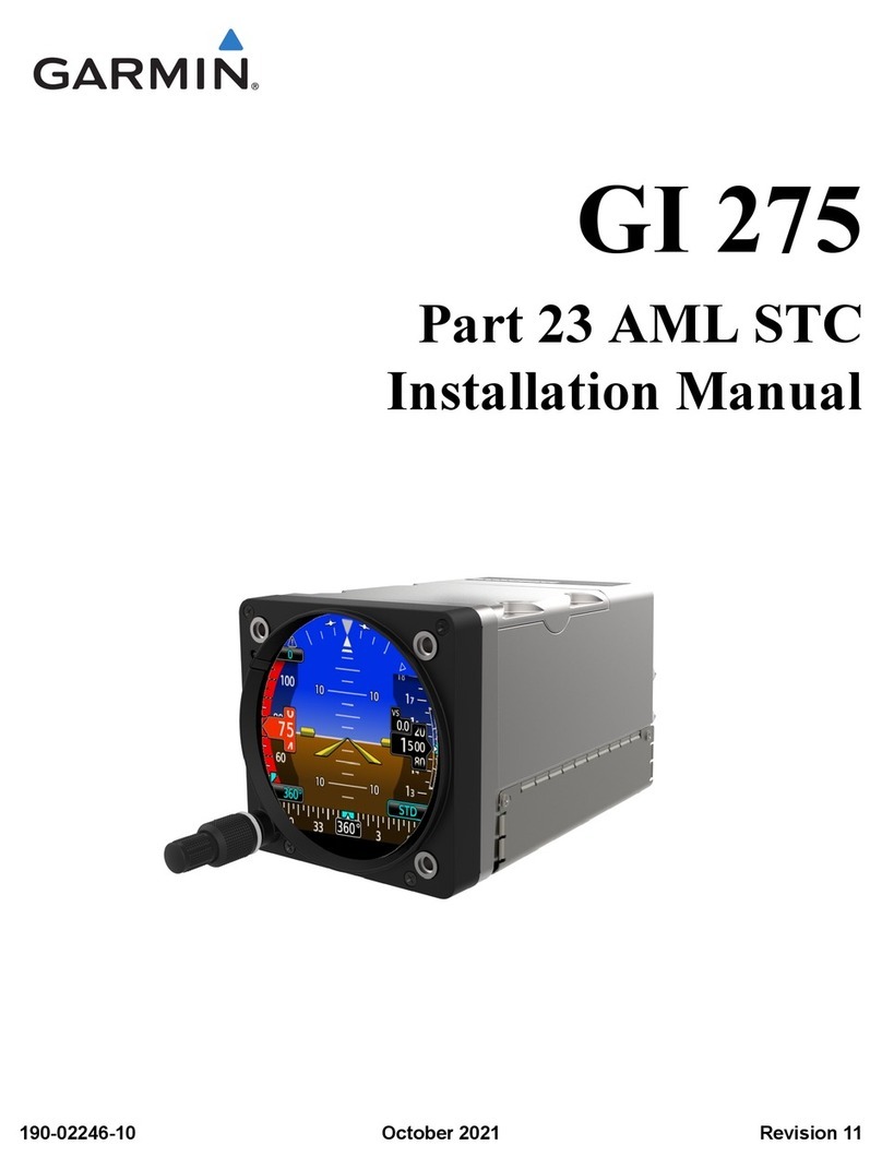 Garmin GI 275 installation manual