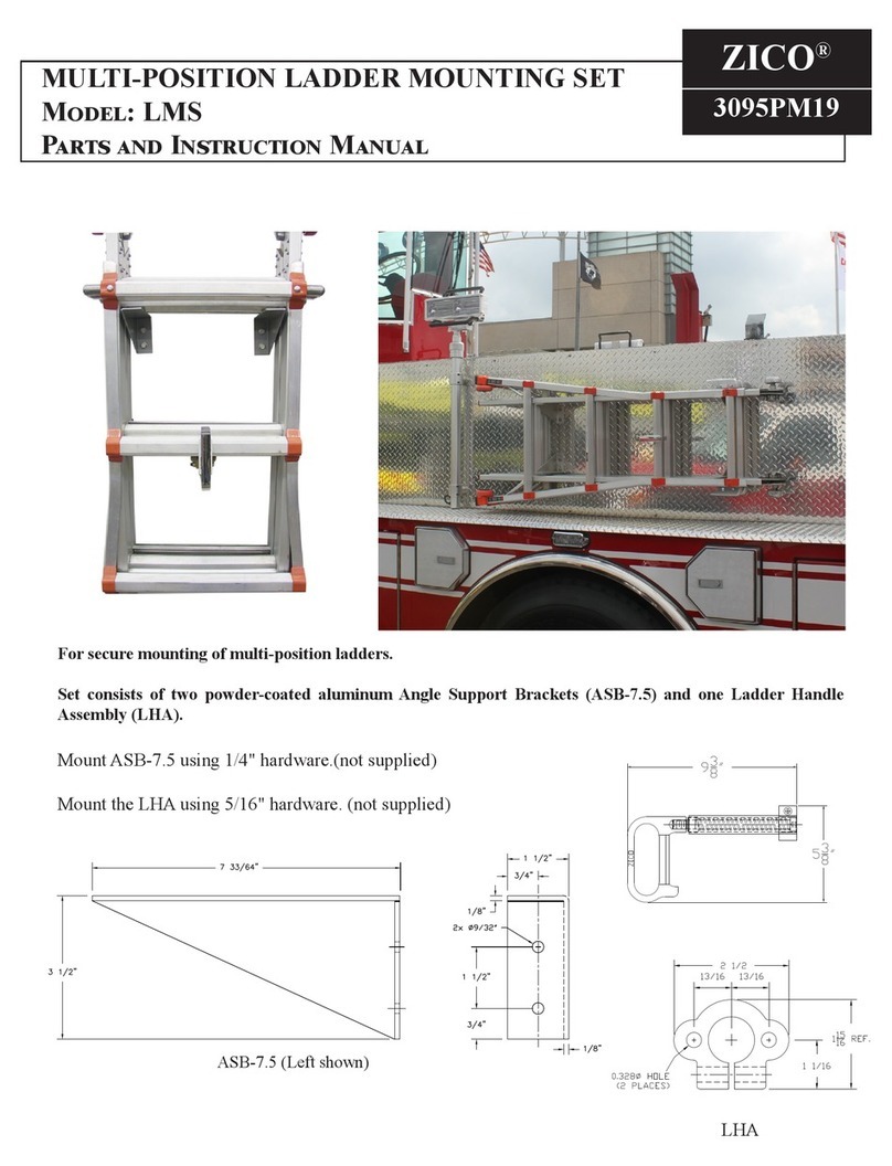 Zico LMS Parts and instruction manual