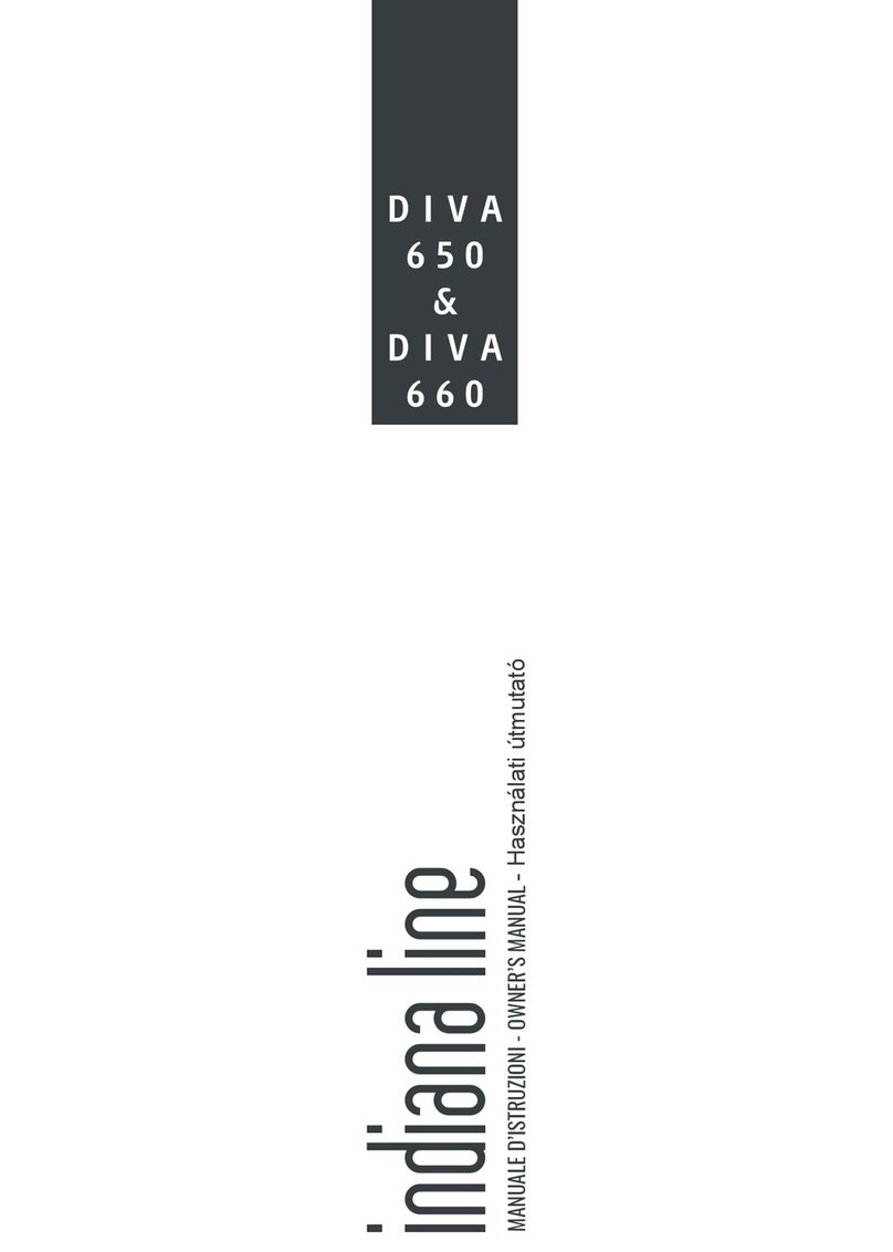 Indiana Line Diva 650 User manual Indiana Line Diva 650 User manual