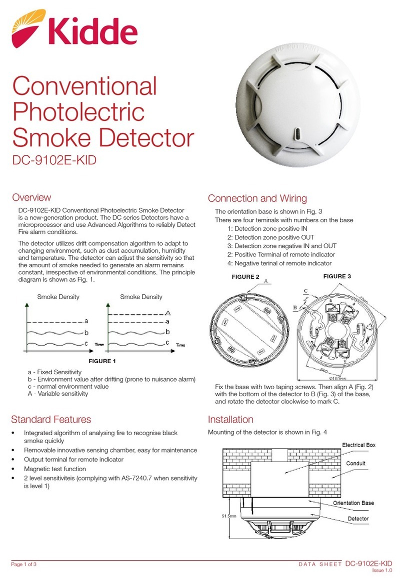 Kidde DC-9102E-KID User manual Kidde DC-9102E-KID User manual