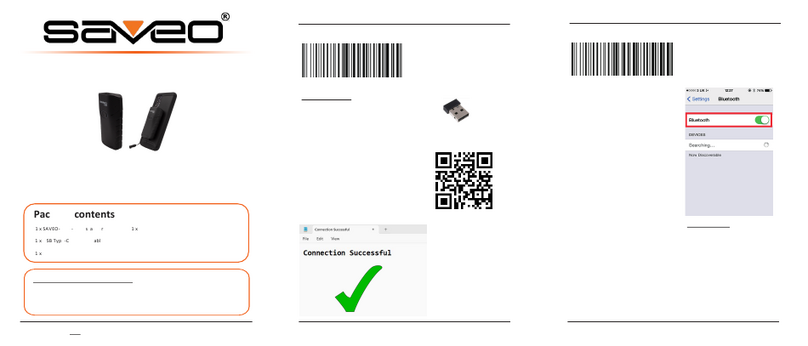 SAVEO SAVEO-PKT2-E800 User manual