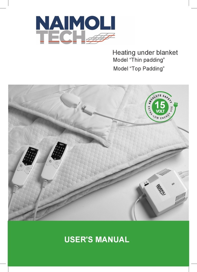 NAIMOLI TECH Thin padding user manual