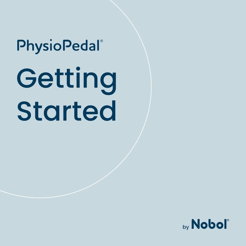 Nobol PhysioPedal Getting started