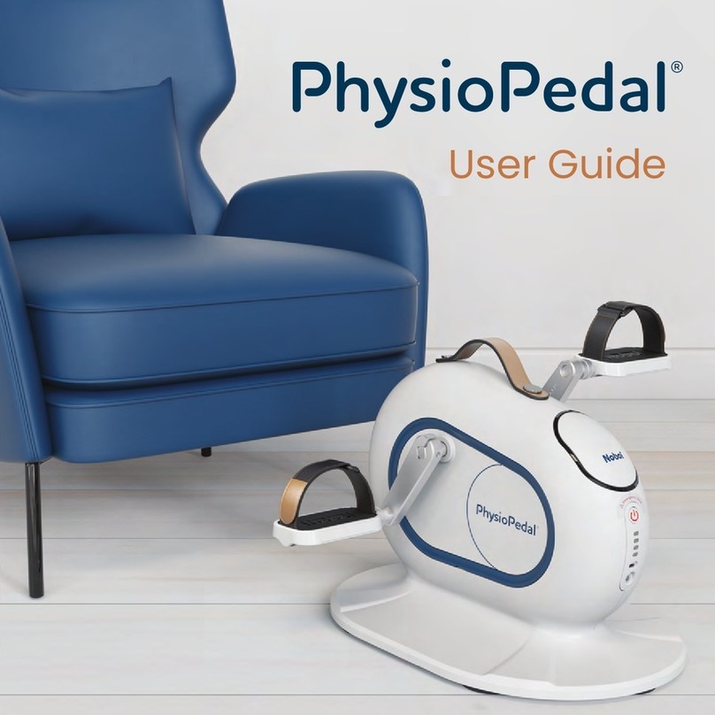 Nobol PhysioPedal user guide