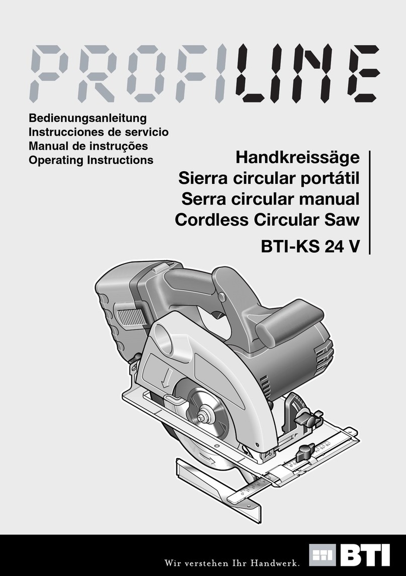 BTI Profiline BTI-KS 24 V operating instructions