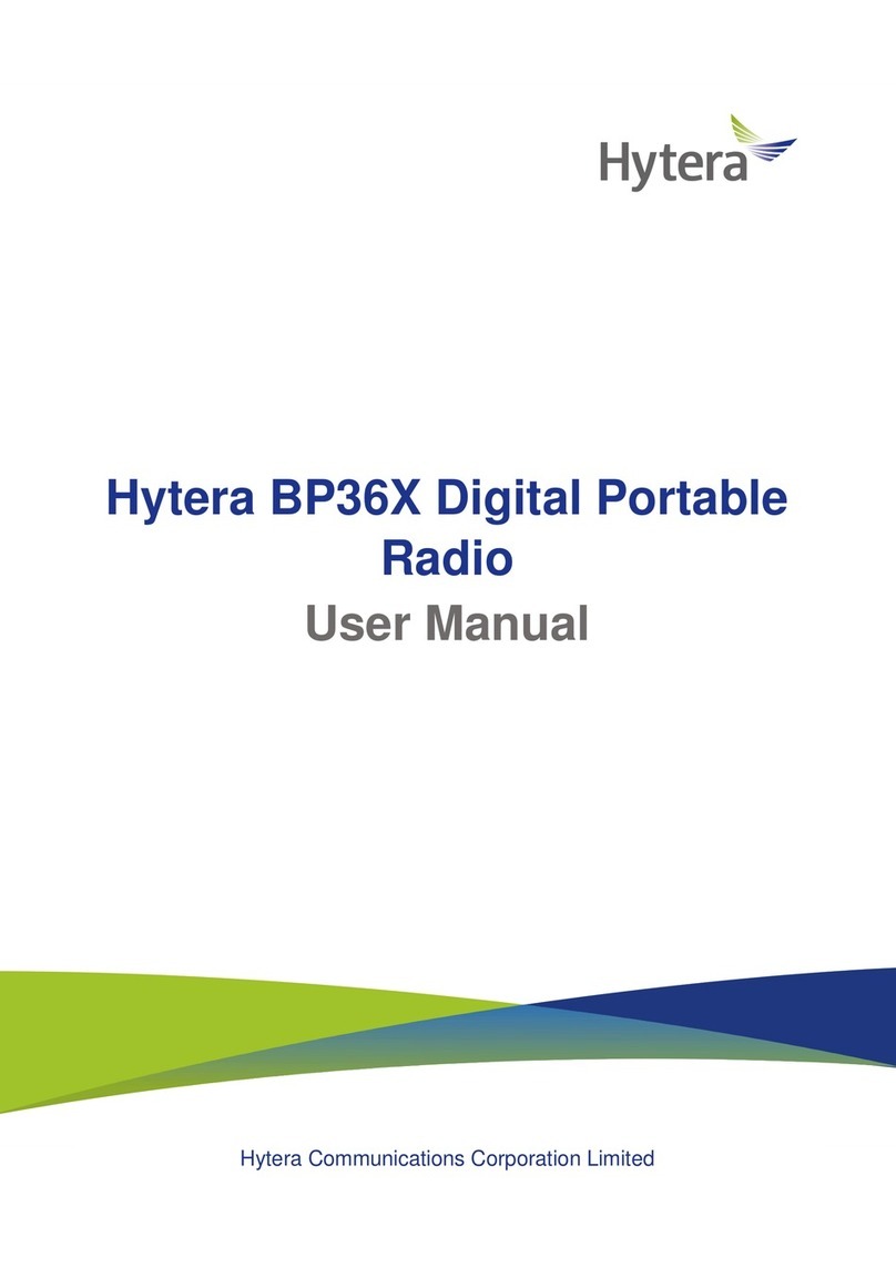 Hytera BP36X user manual