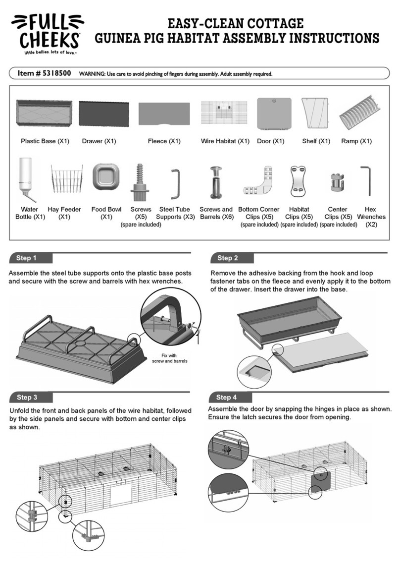 FULL CHEEKS 5318500 quick start guide