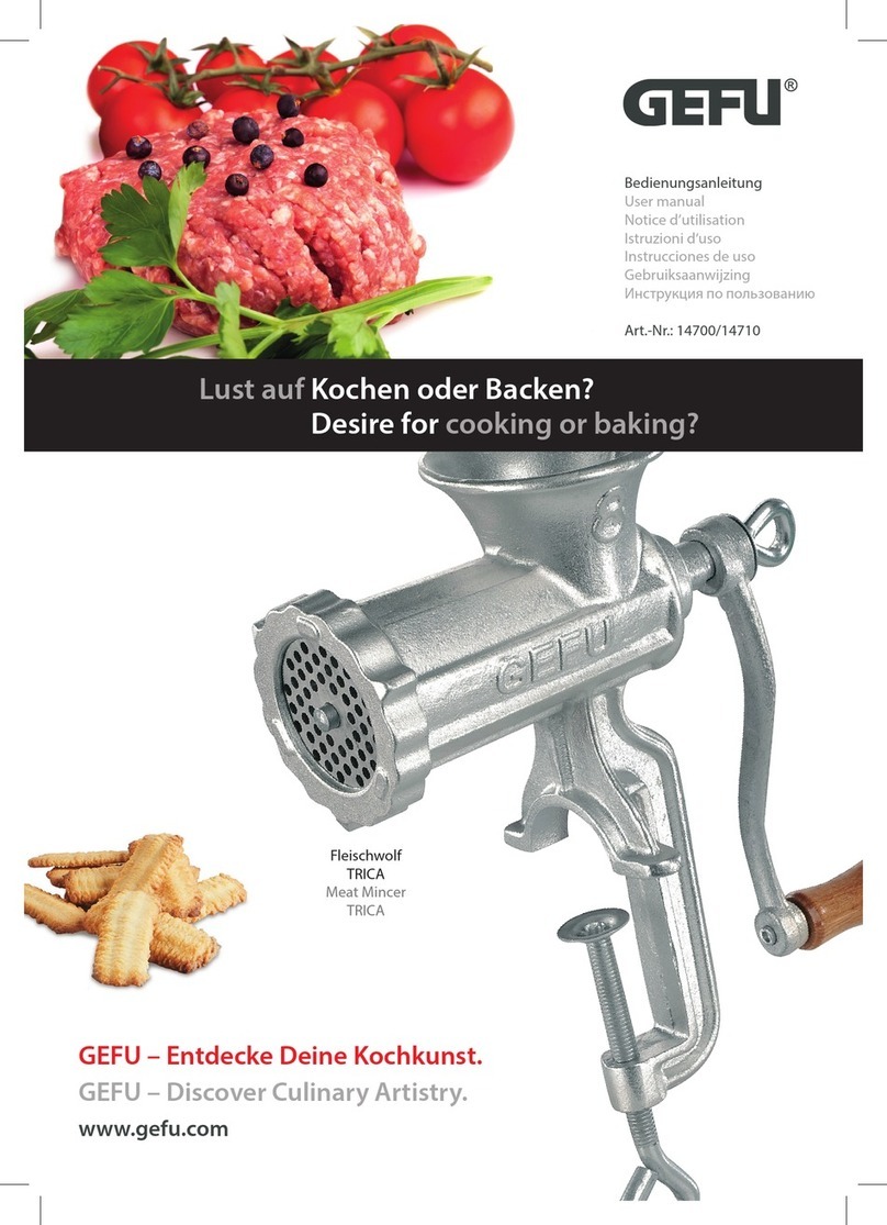 Gefu TRICA 14700 User manual