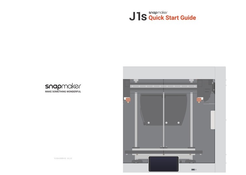 Snapmaker J1s User manual