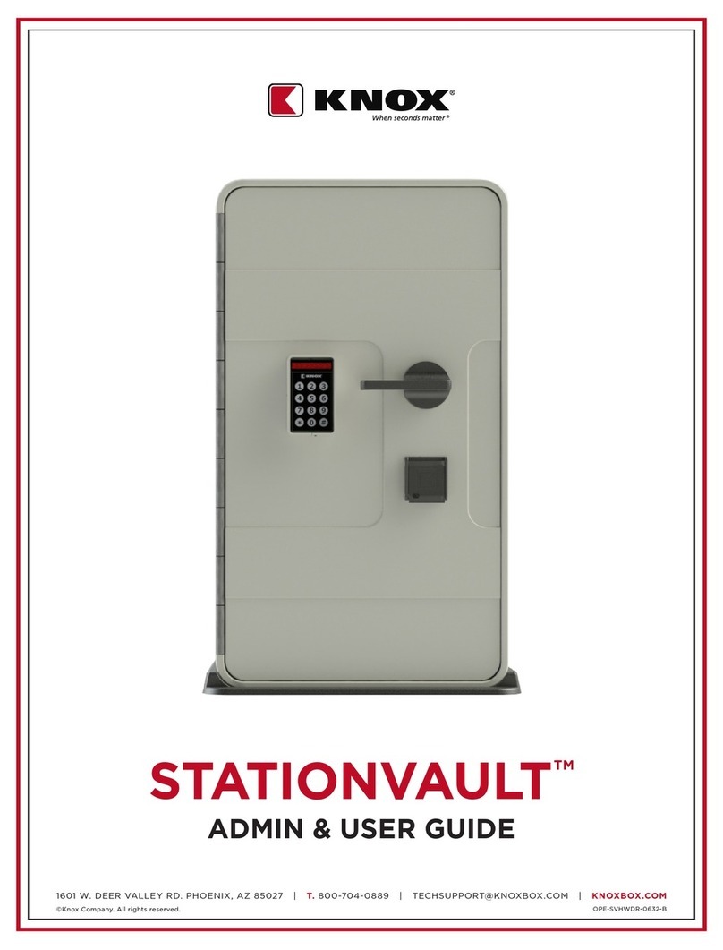 Knox STATIONVAULT Admin & user guide
