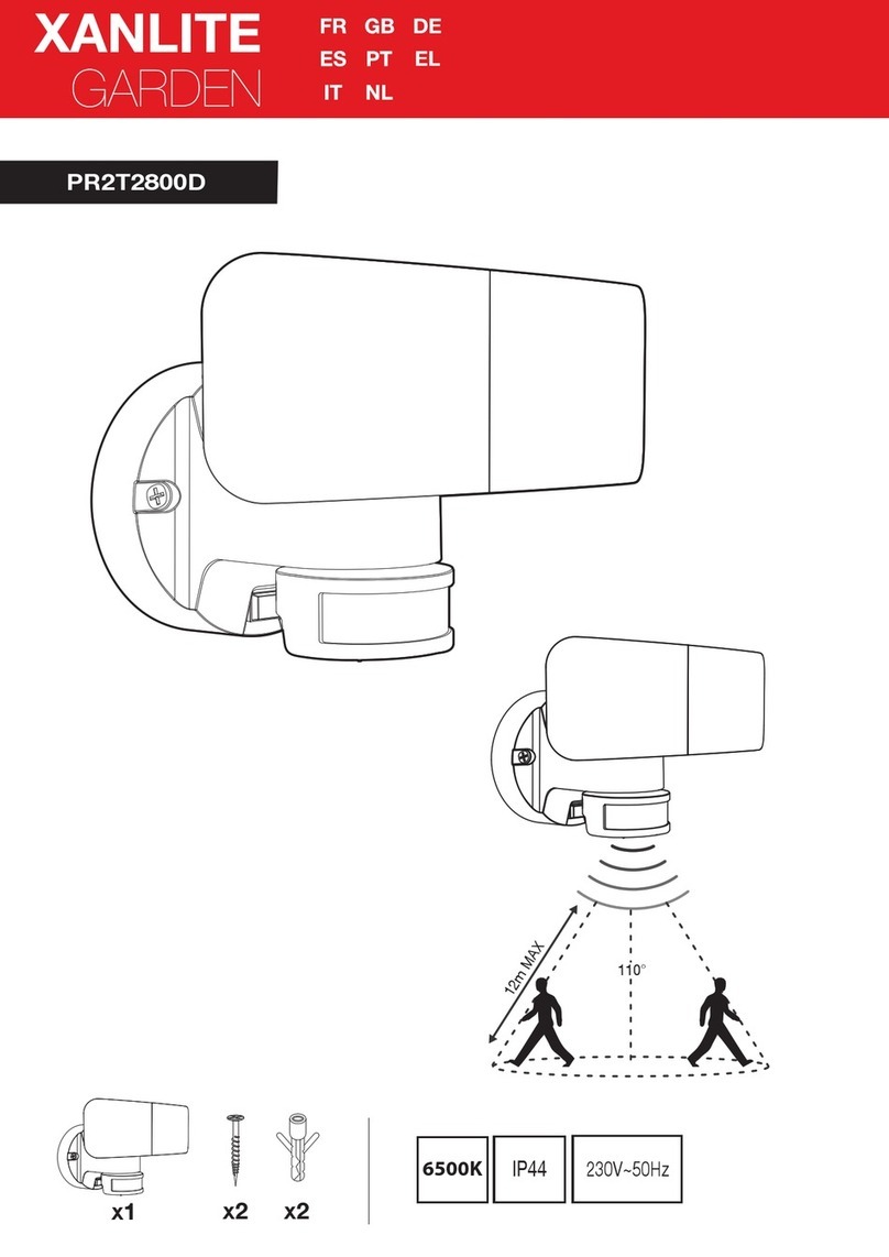 XanLite PR2T2800D user manual