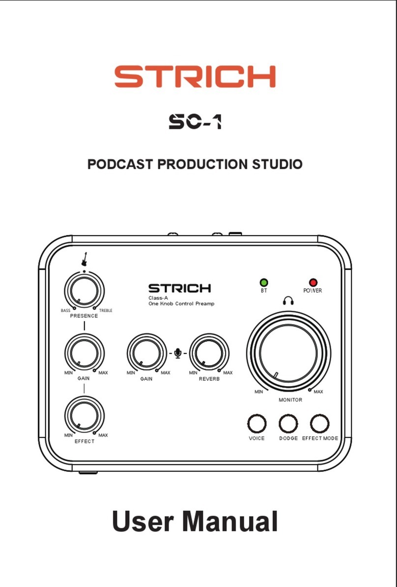 STRICH SC-1 user manual