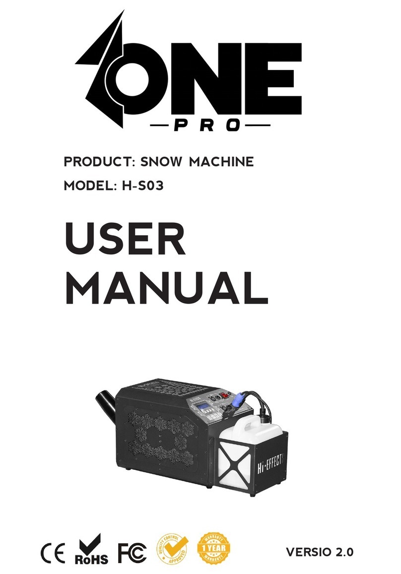 MOKA SFX ONE PRO H-S03 user manual