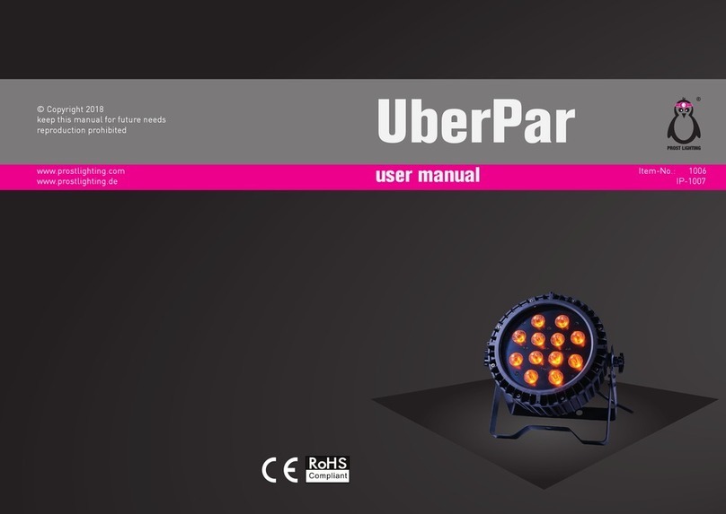 PROST LIGHTING UberPar user manual