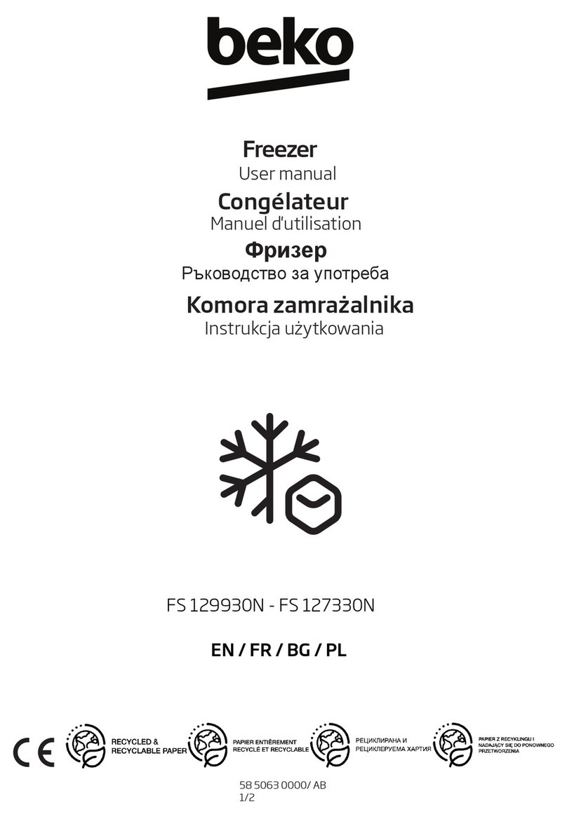 Beko FS 129930N user manual