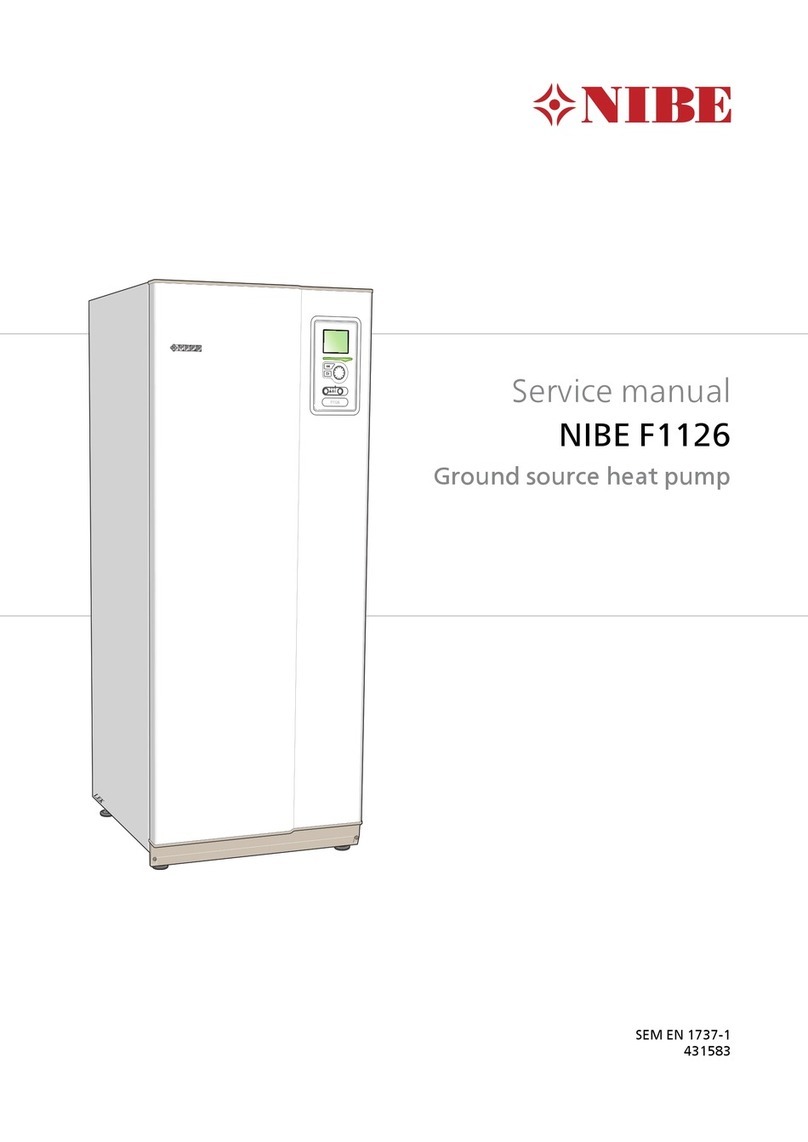 Nibe F1126 Service manual