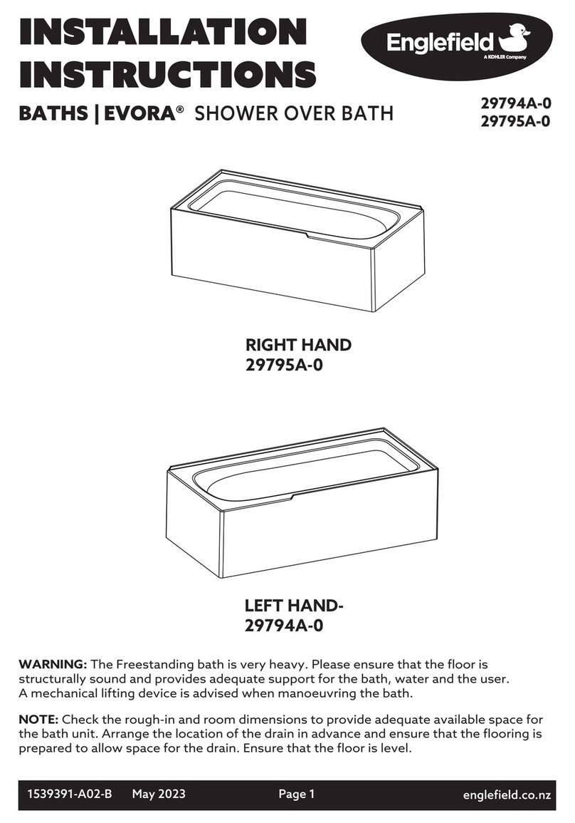 Englefield EVORA 29795A-0 installation instructions