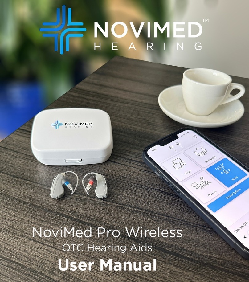 NOVIMED HEARING Pro Wireless user manual