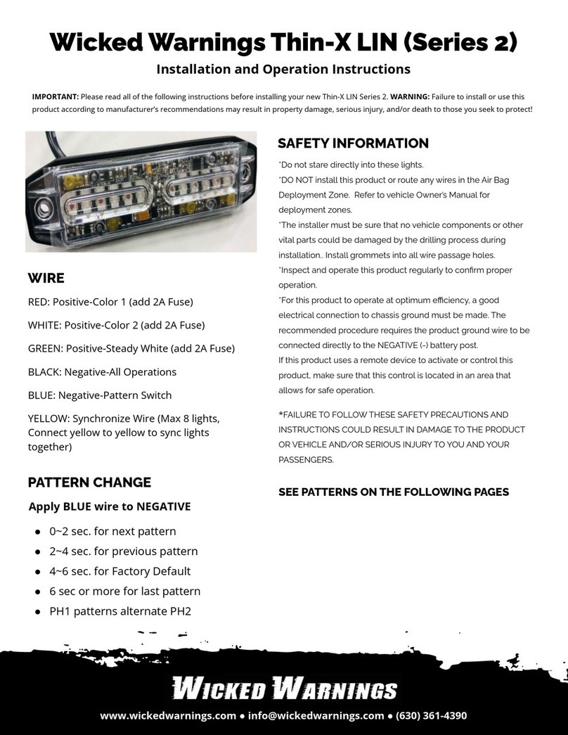Wicked Warnings 2 Series Owner's manual