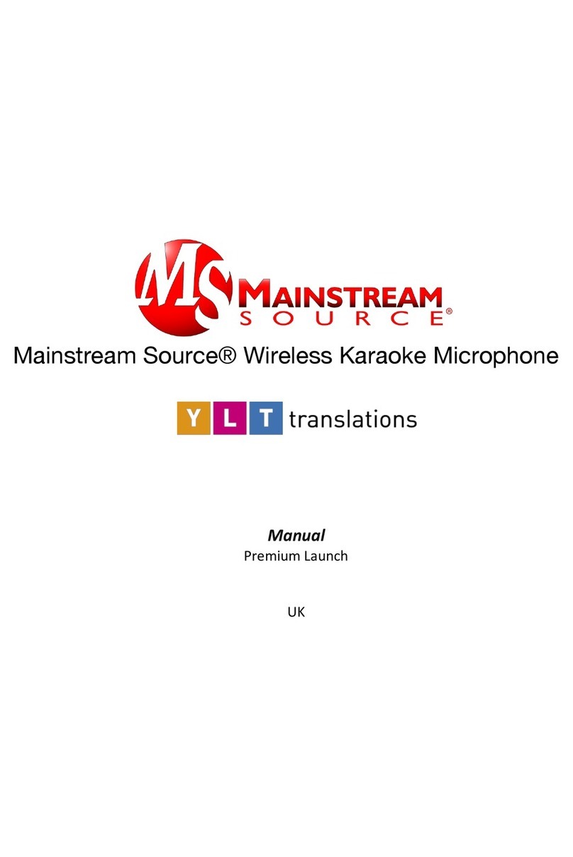 MAINSTREAM SOURCE MS-001 manual