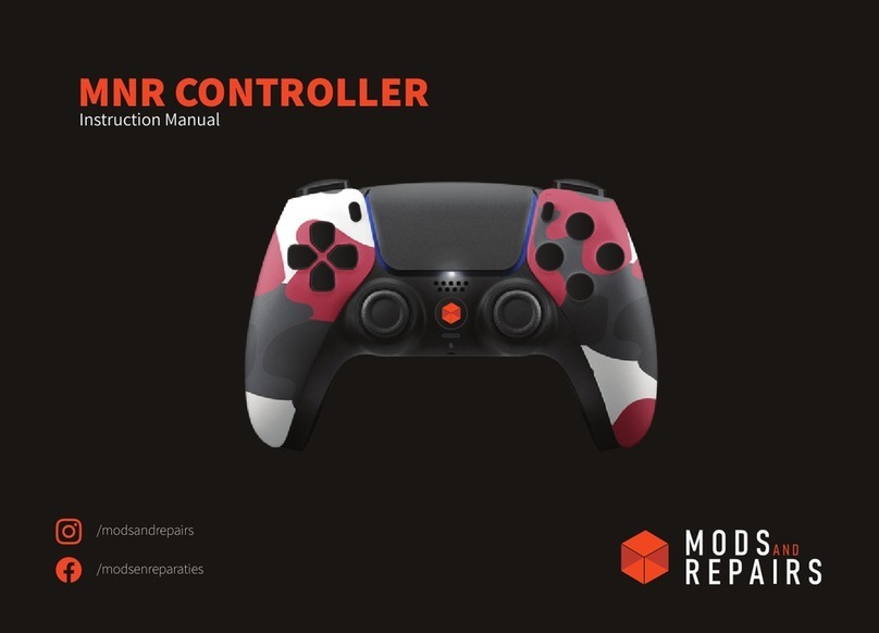 MODS AND REPAIRS MNR ZEUS instruction manual