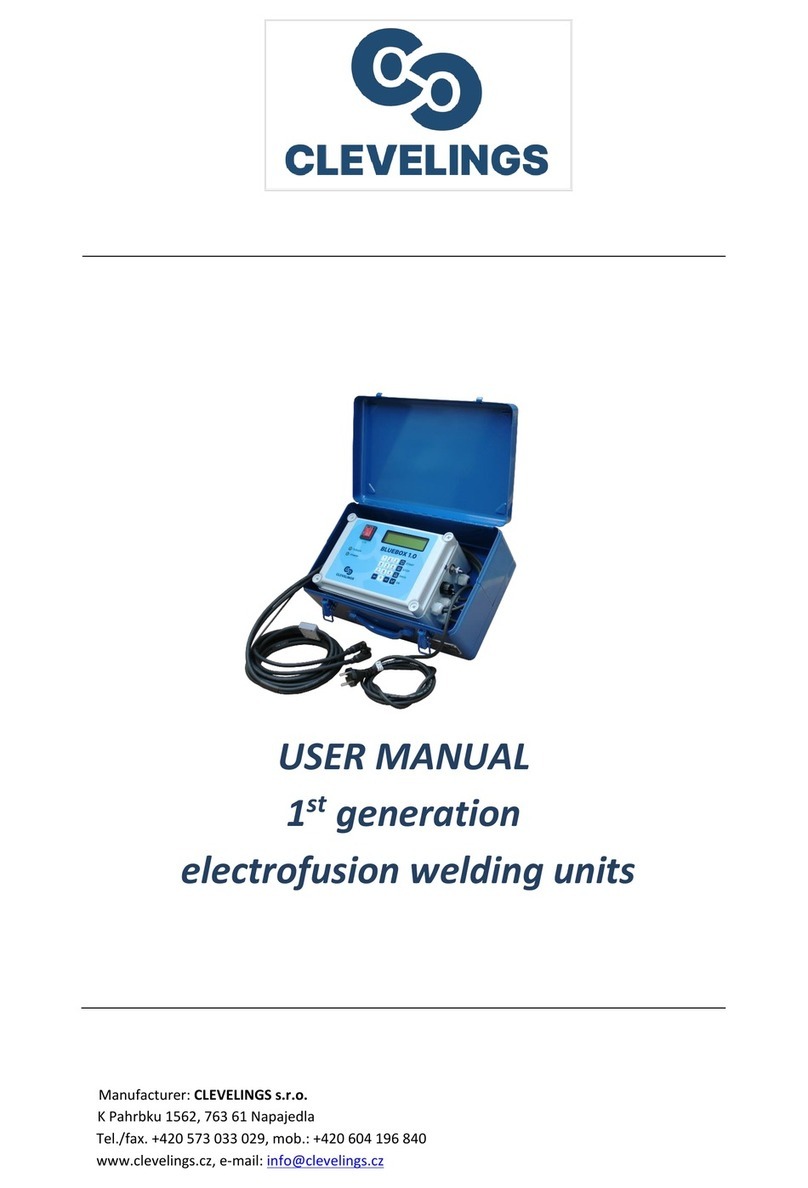 CLEVELINGS BLUEBOX 1.0 user manual