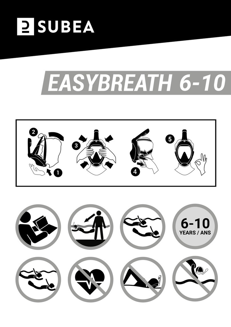 SUBEA EASYBREATH 500 JUNIOR quick start guide
