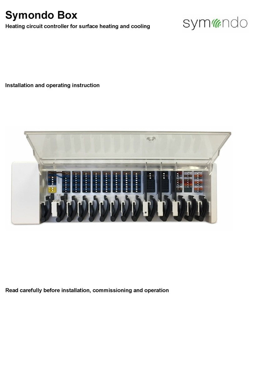 Symondo Box Installation and operating instruction