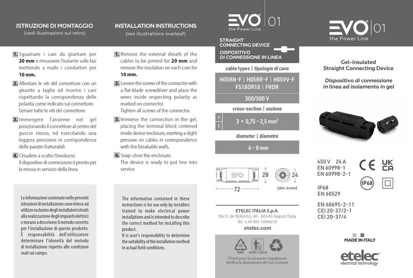 etelec EVO 01 User manual