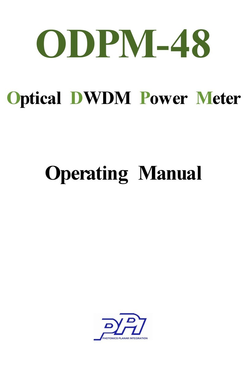 PPI ODPM-48 operating manual