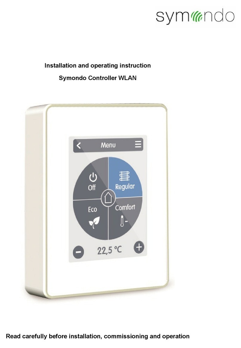Symondo Controller WLAN User guide