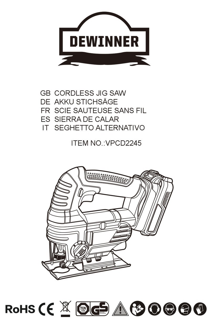 DEWINNER VPCD2245 manual