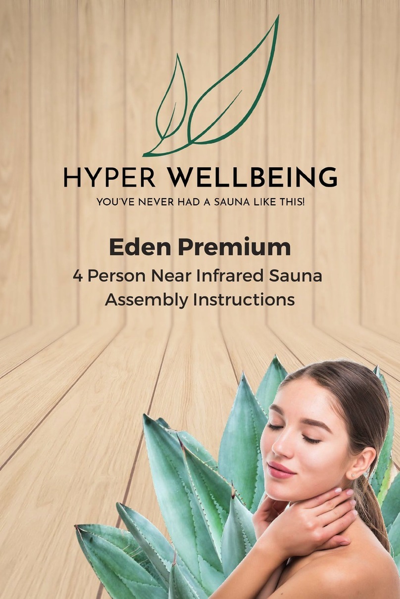 HYPER WELLBEING Eden Premium Assembly instructions