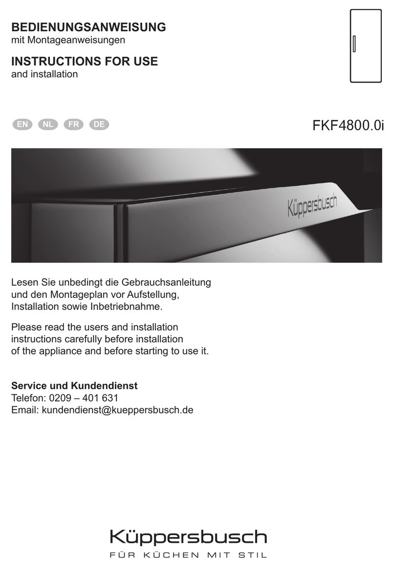Kuppersbusch FKF4800.0i User manual