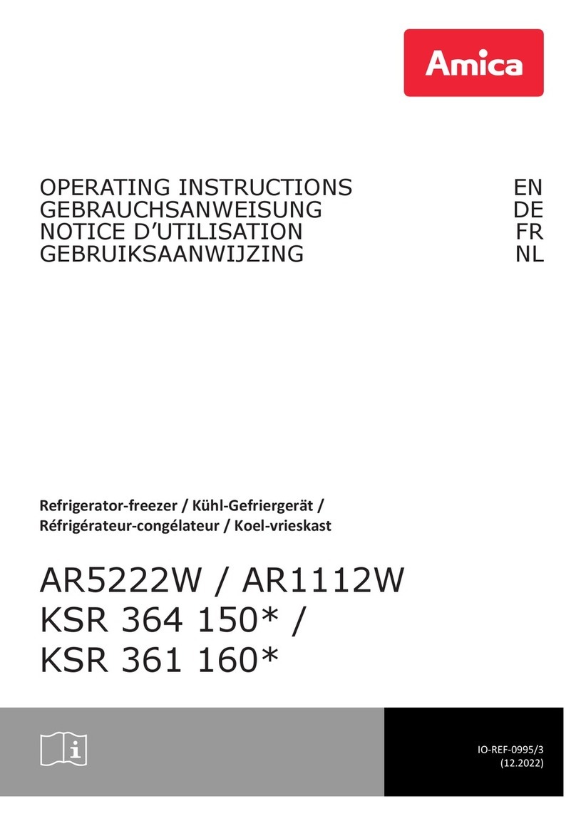Amica KSR 364 150 Series User manual