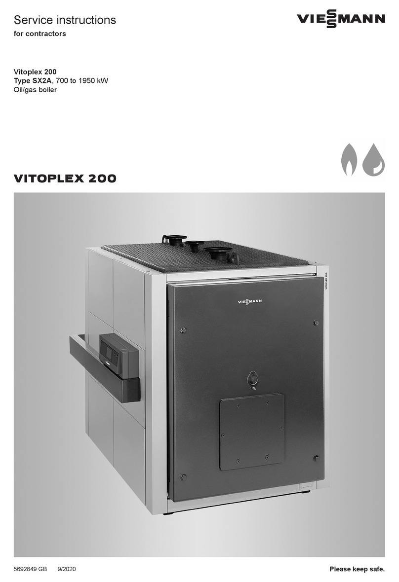 Viessmann VITOPLEX 200 instructions