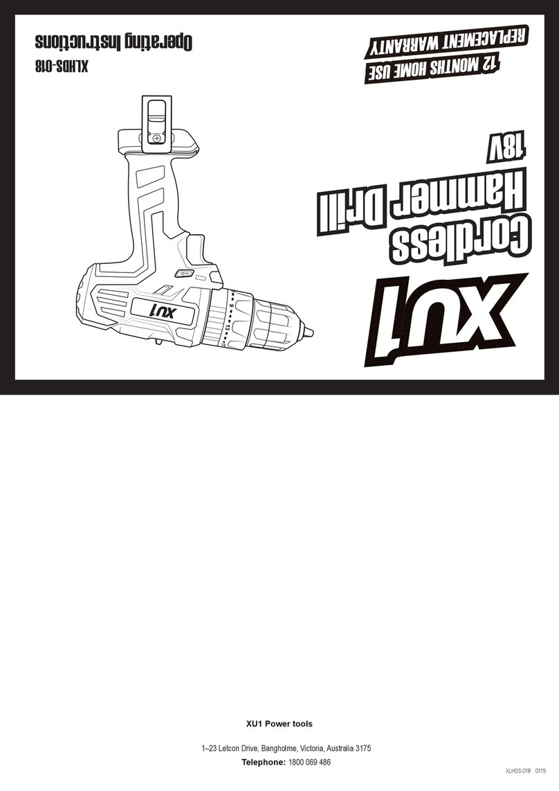 XU1 XLHDS-018 User manual
