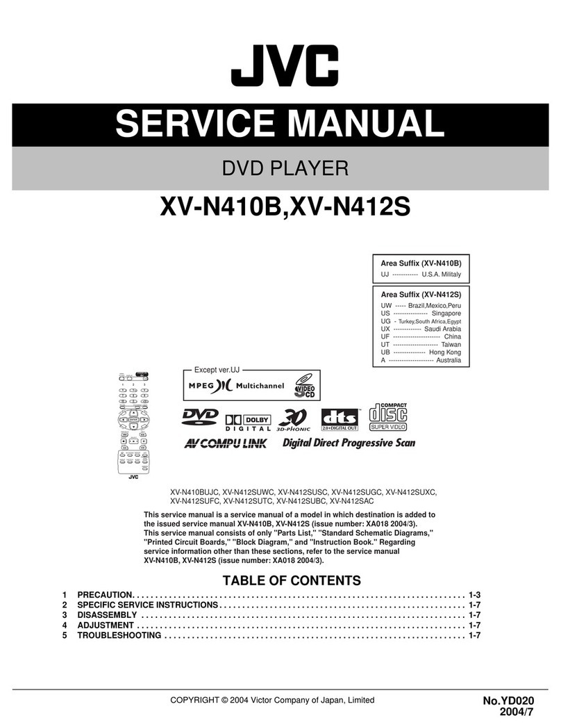 JVC XV-N410B User manual