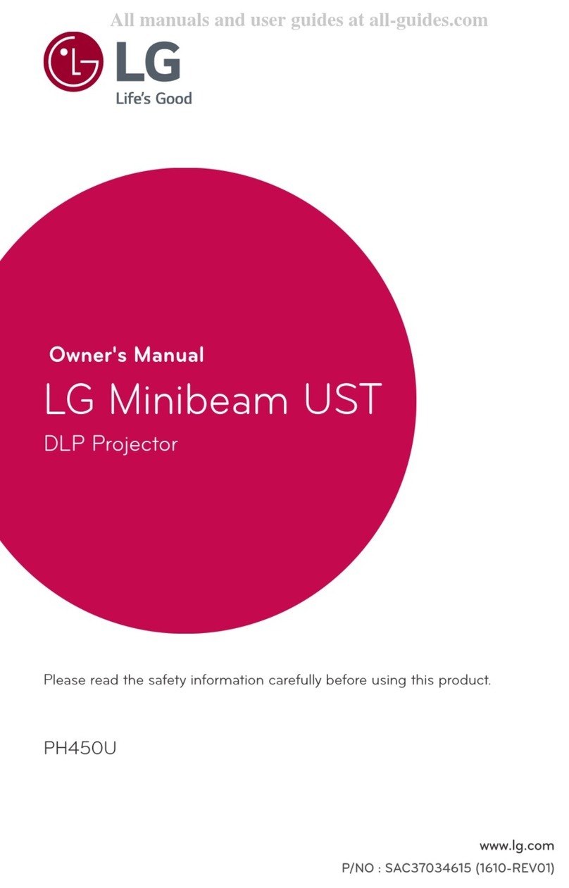 LG Minibeam UST User manual