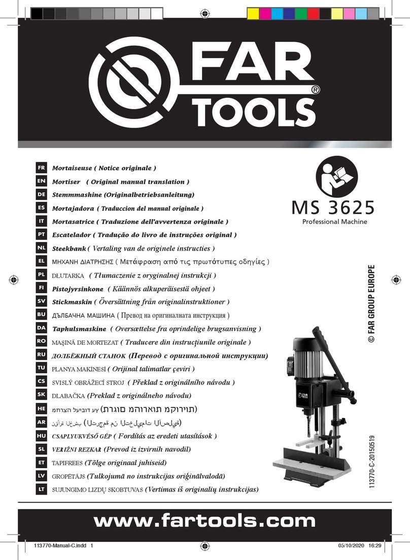 Far Tools MS 3625 Original manual