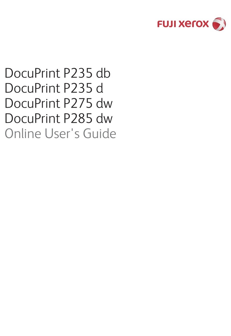 Fuji Xerox DocuPrint P285 dw Technical manual Fuji Xerox DocuPrint P285 dw Technical manual